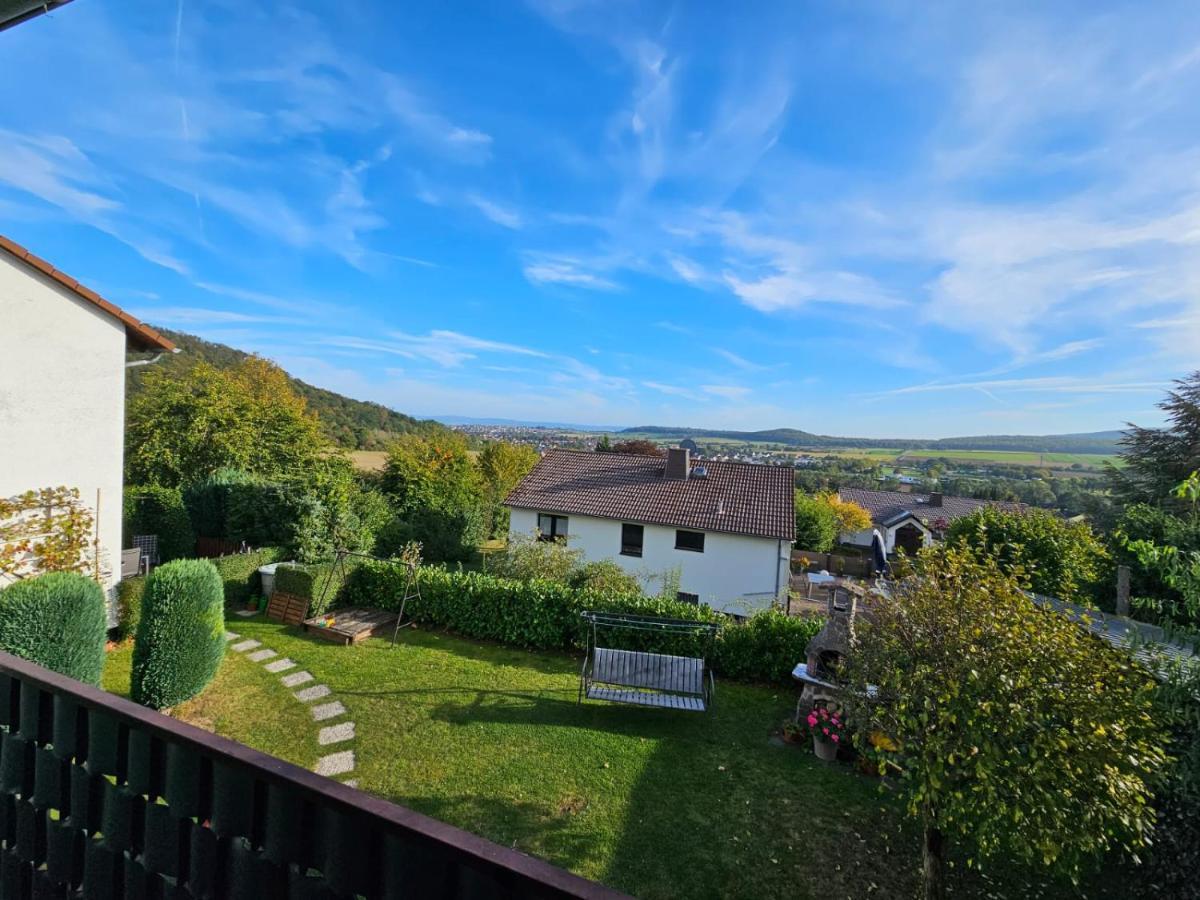 Ferienwohnung Talblick Ahnatal 외부 사진